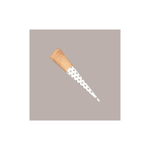 Cono Arrotolato Cialda per Gelato Senza Glutine con Farina di Riso Dm48H180mm Italcialde 160 pezzi [5c15a597]