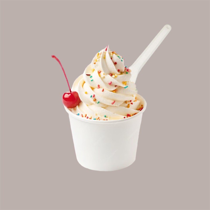 Palettine Impilate Bio per Gelato Bianche 9,5 cm 500 pezzi [f6b39719]