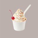 Palettine Impilate Bio per Gelato Bianche 9,5 cm 500 pezzi [f6b39719]