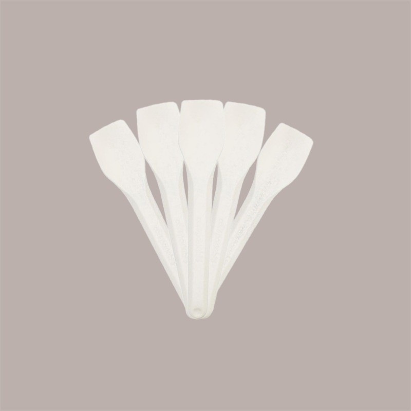 Palettine Impilate Bio per Gelato Bianche 9,5 cm 500 pezzi [41ae561d]