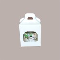Scatola Astuccio Porta 1 Vasetto Salse Creme in Cartoncino Seta Bianco 90x90H100mm 20 Pezzi [0d5bbf85]
