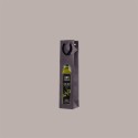 Shopper Busta in Carta per Bottiglie 250/500 ml  di Olio e Liquori Black Edition con Finestra 7,2+6,8x31 cm 20 Pezzi [591a04fe]