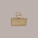 Shopper Busta Juta Porta 3 Vasetti con Finestra in Pvc 30+10xH15 cm 5 Pezzi [a1b4fe55]