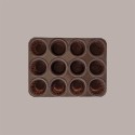 Teglia Usa e Getta Stampo in Carta Forno per Mini Soufflè 12 Porzioni 10 pezzi [3392acf4]