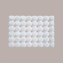 Teglia Usa e Getta Stampo in Carta Forno per Muffin Piccoli 28g 48 Porzioni 5 pezzi [bef5a1bd]