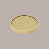Coperchio Coppa Soup Bucket Colore Avana Neutro per Alimenti Caldi e Freddi 750 cc 50 Pezzi [63a4e426]