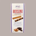 Cialde Arrotolate Ripiene al Gusto di Caramello Salato e al Cioccolato Fondente Box Assortito Bussini 400 grammi [bd10cf25]