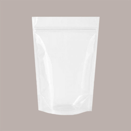 Sacchetto in PET Trasparente Doypack 200x300+50+50 mm 2 x 50 Pezzi [459041cb]
