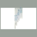 150 Pz Cannuccia Dritta in Carta Incartata Singola Foro 6 H200mm [543e0052]