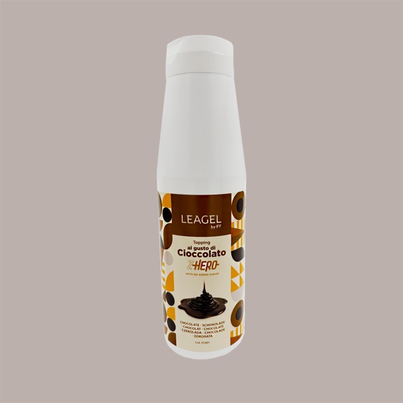 Topping Zhero al Gusto Cioccolato Senza Zuccheri per Gelati e Dessert Leagel 1 kg [d6dc8b1e]