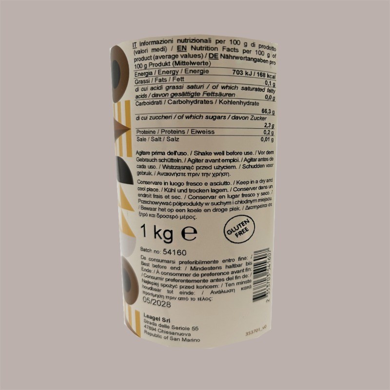 Topping Zhero al Gusto Fragola Senza Zuccheri per Gelati e Dessert Leagel 1 kg [3a1b9608]