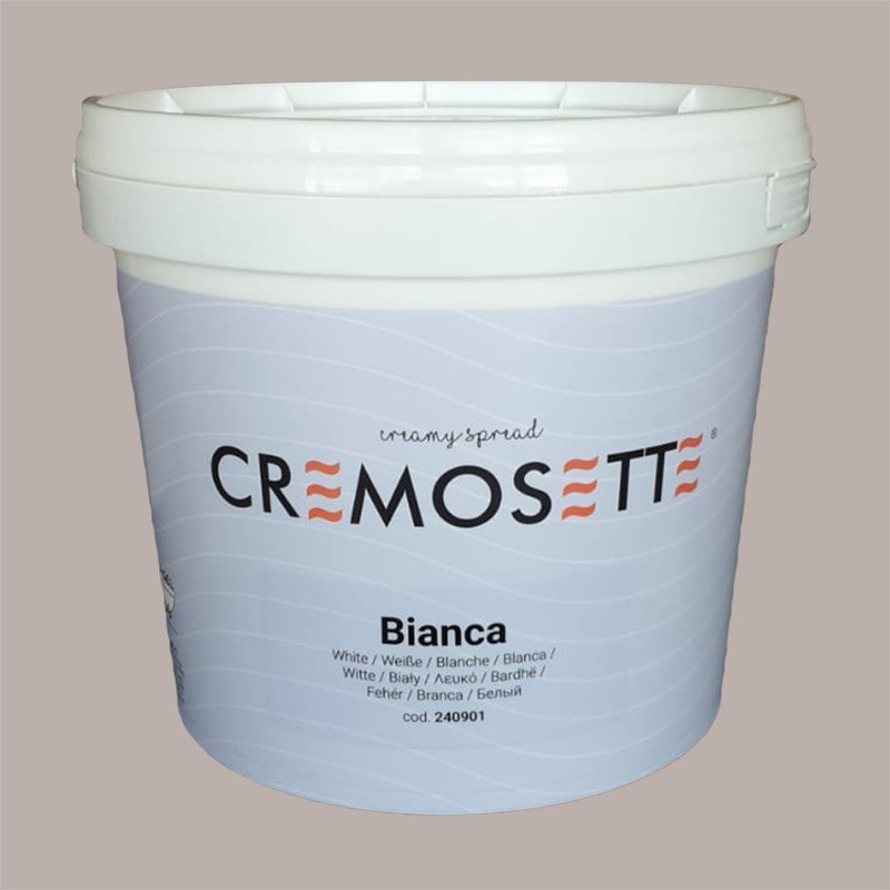 Cremosette Crema Spalmabile Farcitura al Gusto di Cioccolato Bianco Leagel 5,5 Kg [707069c5]