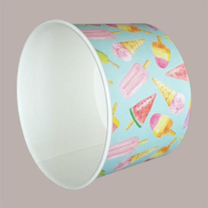 Coppetta Gelato in Carta Politenata Madeleine 120cc Poloplast 285 pezzi