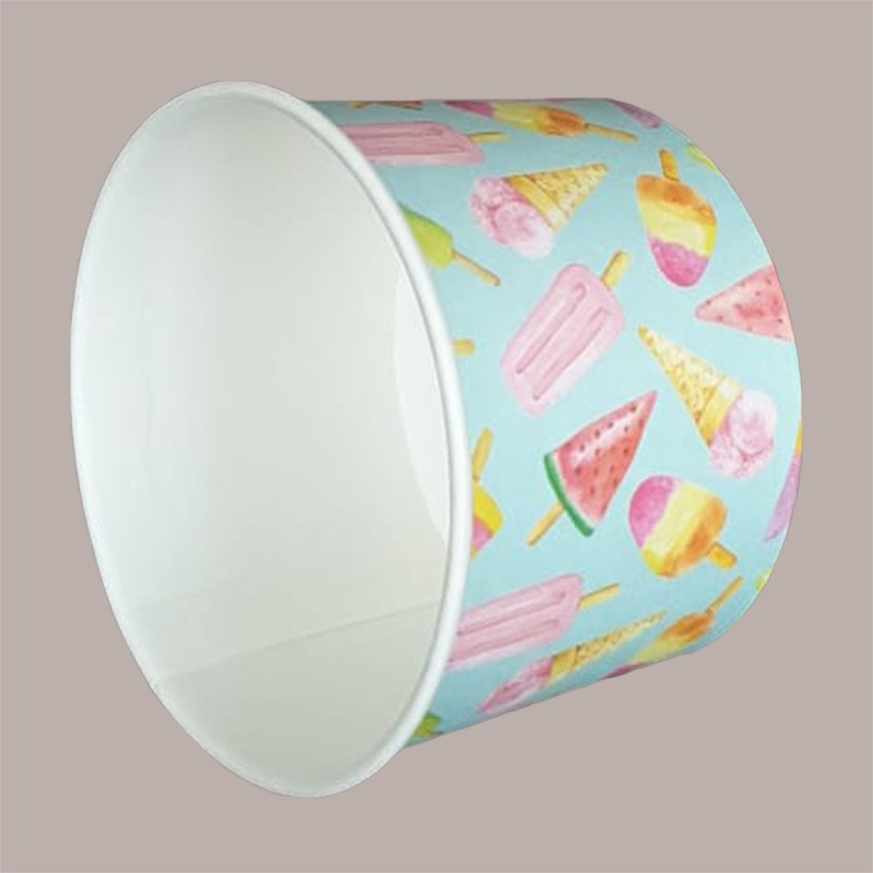 Coppetta Gelato in Carta Politenata Madeleine 120cc Poloplast 285 pezzi [6921c75d]