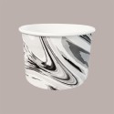 Coppette Gelato in Carta Bianco e Nero 230cc Impilabili Black&White 180 pezzi [016a4b1d]
