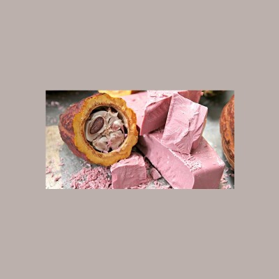Cioccolato di Copertura Rosa Naturale RUBY RB2 in Bottoni Callebaut 2,5 Kg [1976212a]