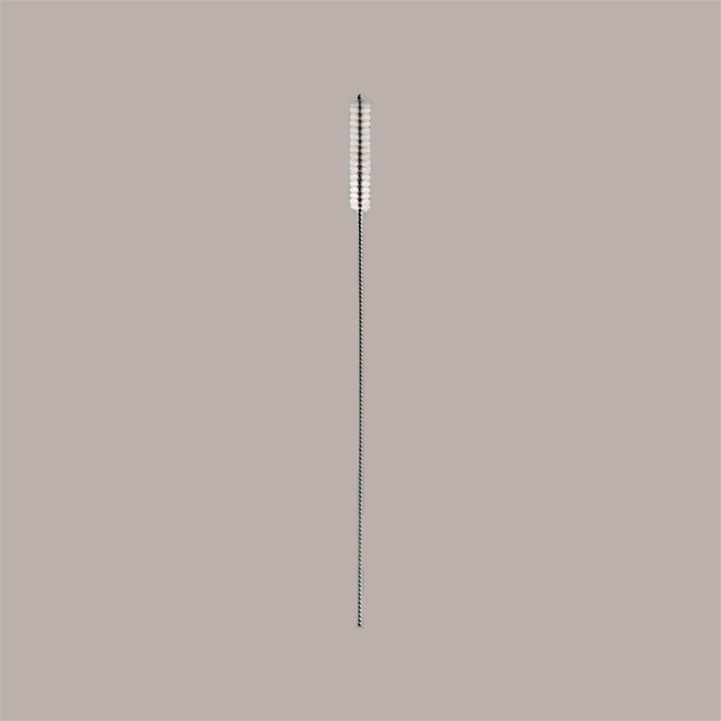 Kit Lavaggio per Cannucce Riutilizzabili (1 Cestello in PP Nero 25 Scomparti + 1 Scovolino in Acciao)