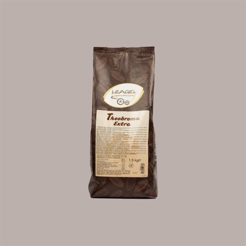 Preparato in Polvere per Gelato Theobroma Extra Gusto Cacao Leagel 1,5 kg [2864338d]