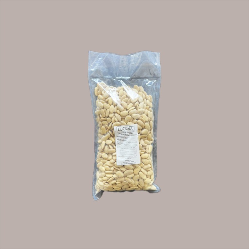 Mandorle Sgusciate Pelate Sottovuoto per Gelato Yogurt Torte e Dessert 1 kg [3e1d84c2]