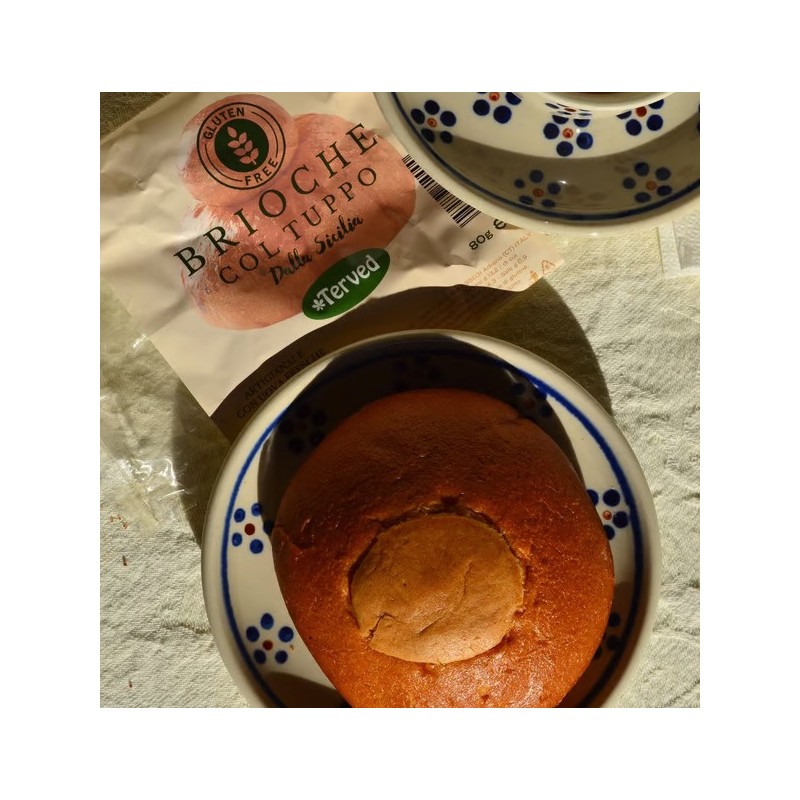 Brioche Siciliane col Tuppo Senza Glutine Imbustate Singolarmente 10 pezzi [bfe51abd]