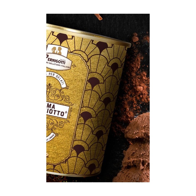 Pasta Crema Gianduiotto per Gelato con Nocciola IGP delle Langhe Pernigotti 4 kg [057d40ac]