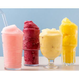 Preparato in Polvere per Granita Mirtillo Nero Sambuco e Limone Leagel 2 kg [82d198ad]