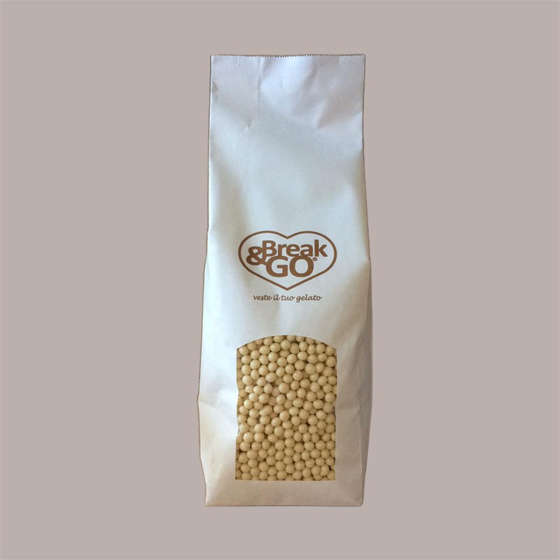 Cerealini al Riso Ricoperti di Cioccolato Bianco Crispearls White BREAK&GO 700 gr [a661c0e8]