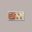Vaschetta per Gelato 500 gr Impilo Bigusto in Polistirolo Riciclato Domogel 50 pezzi [2ed19b37]