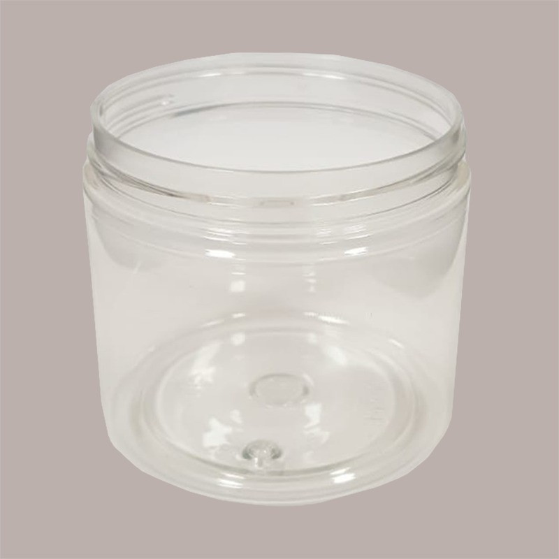 Vaso Barattolo Pet Trasparente 200 Ml + Coperchio Nero Lucido Ideale per Gelato 10 pezzi [ab2228ac]