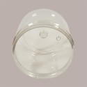Vaso Barattolo Pet Trasparente 200 Ml + Coperchio Nero Lucido Ideale per Gelato 10 pezzi [1c3fe9a8]