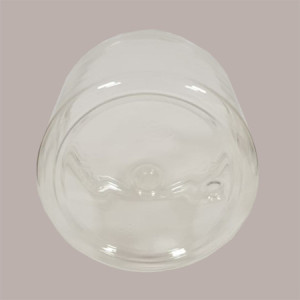 Vaso Barattolo Pet Trasparente 200 Ml + Coperchio Nero Lucido Ideale per Gelato 10 pezzi [c519aaa5]