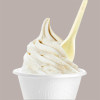 Cucchiaino Bio 12 cm Giallo in PLA Ideale per Gelato Frappè Yogurt Granita Ice Curvy S 1 kg [65314364]