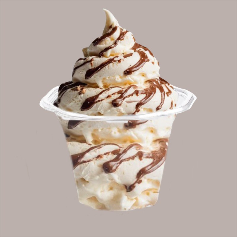 Coppa Luna in R PET 220 cc Yogurt Gelato POLOPLAST 50 pezzi [dc37cff9]