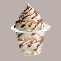 Coppa Luna in R PET 280 cc Yogurt Gelato POLOPLAST 50 pezzi [70122fb2]