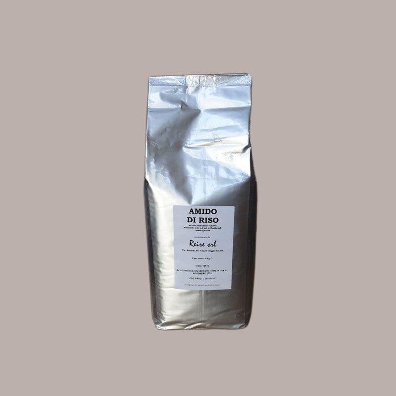 Amido di Riso senza glutine ad Uso Alimentare Umano Reire 4 Kg [c29a717d]