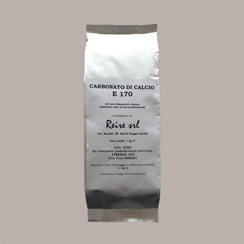 Carbonato di Calcio E170 Additivo Alimentare Calcio REIRE 1 Kg [ed362da2]