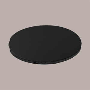 Sottotorta Tondo Alto Ideale per Cake Design in Cartoncino Rigido Nero Dm 45H1 cm 2 pezzi [cf583f11]
