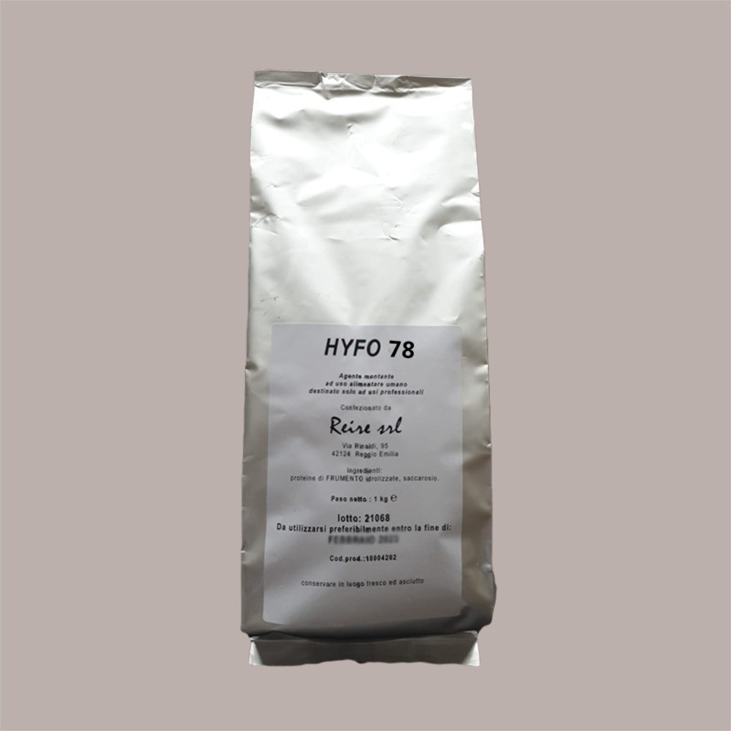 HYFO 78 Agente Montante ideale per Gelato Proteine Vegetali REIRE 1 Kg [34118834]