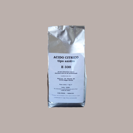 Sacchetto Acido Citrico Tipo Anidro Puro 100% E330 REIRE 1 Kg [2f11f392]