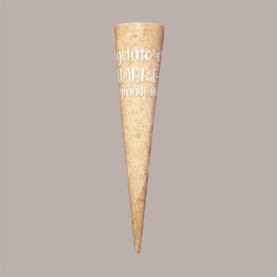 Pirottino Sottocono in Carta Marrone Kraft per Coni Gelato codice 1227 2560 pezzi [fa09c544]