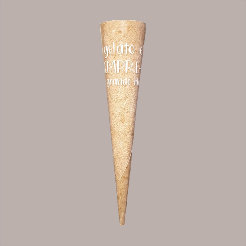 Pirottino Sottocono in Carta Marrone Kraft per Coni Gelato codice 1227 2560 pezzi [fa09c544]