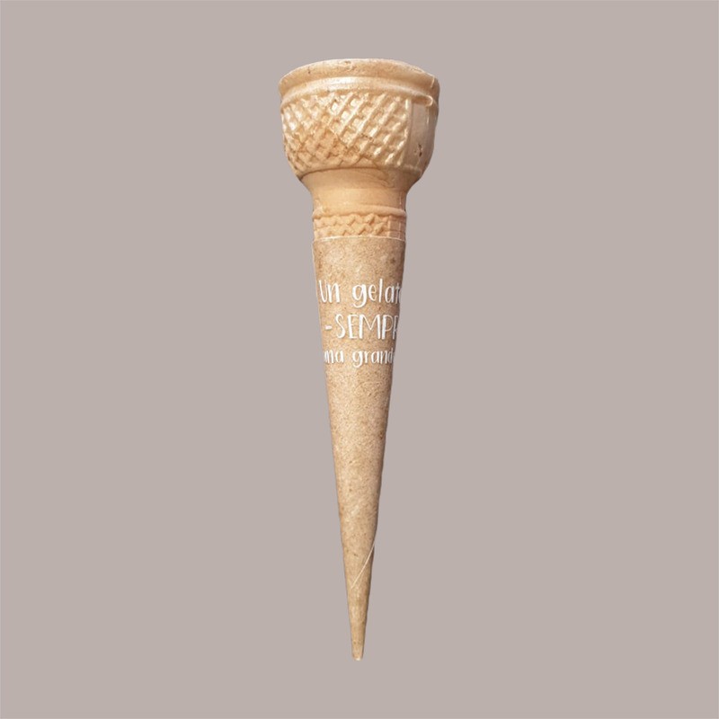 Pirottino Sottocono in Carta Marrone Kraft per Coni Gelato codice 1227 2560 pezzi [9432474d]