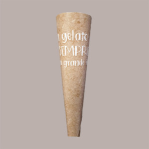 Pirottino Sottocono in Carta Marrone Kraft per Coni Gelato codice 1537,5 2000 pezzi [b338ca52]