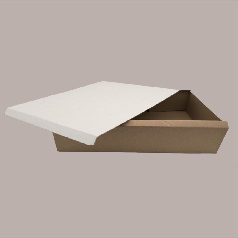 Scatola in Carta Avana Porta Torta Paste o Porta Oggetti 790x390x150mm 10 Pezzi [32cfaaa4]