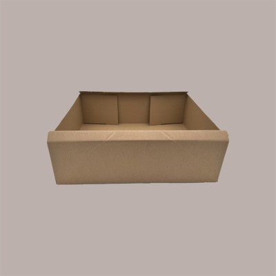 Scatola in Carta Avana Porta Torta Paste o Porta Oggetti 490x390x150mm 10 Pezzi [54f7574c]