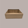 Scatola in Carta Avana Porta Torta Paste e Porta Oggetti 590x490x150mm 10 Pezzi [d35b8f4d]