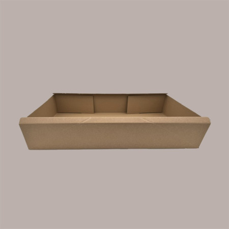 Scatola in Carta Avana Porta Torta Paste o Porta Oggetti 490x290x150mm 10 Pezzi [db09ff9e]