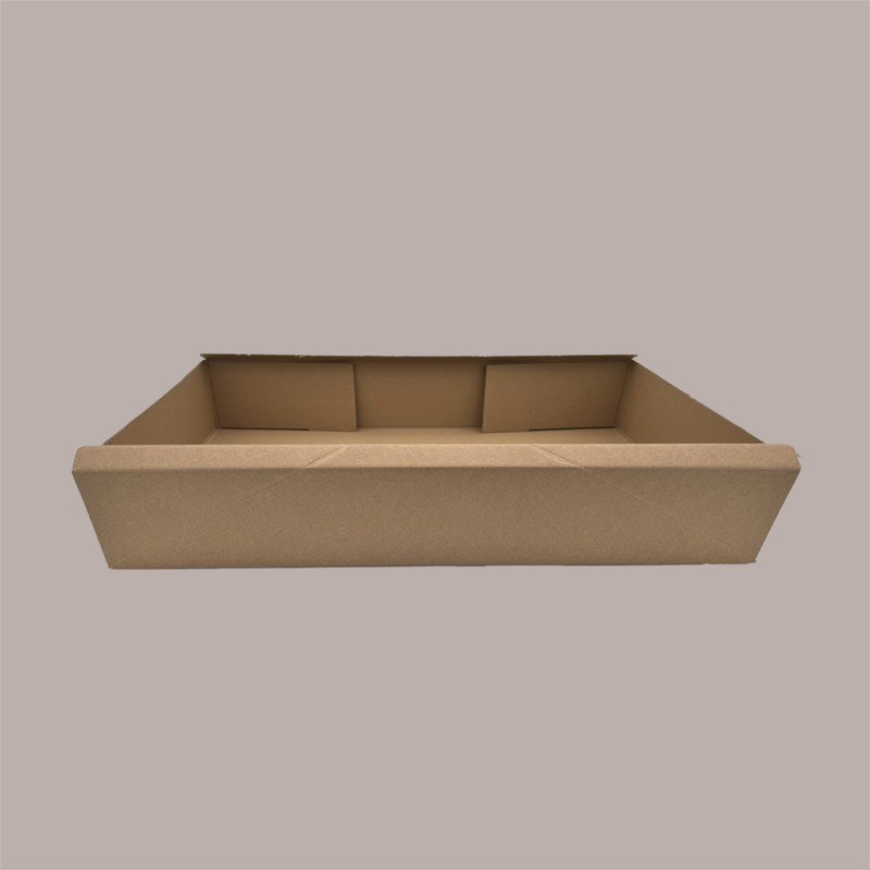 Scatola in Carta Avana Porta Torta Paste o Porta Oggetti 490x290x150mm 10 Pezzi [db09ff9e]