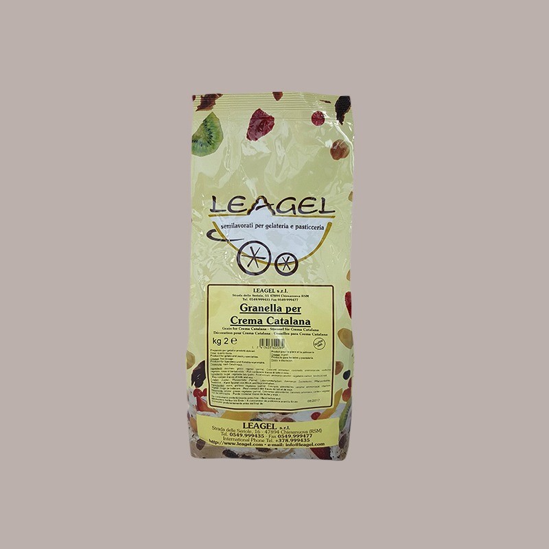 2 Kg Granella per Crema Catalana Gelato Yogurt Leagel [104af80a]