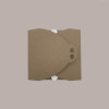 Scatola Porta Torta in Cartoncino Avana Ecolife 17x17H7cm 10 pezzi [404f381f]